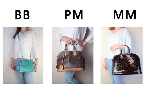 lv alma bag sizes